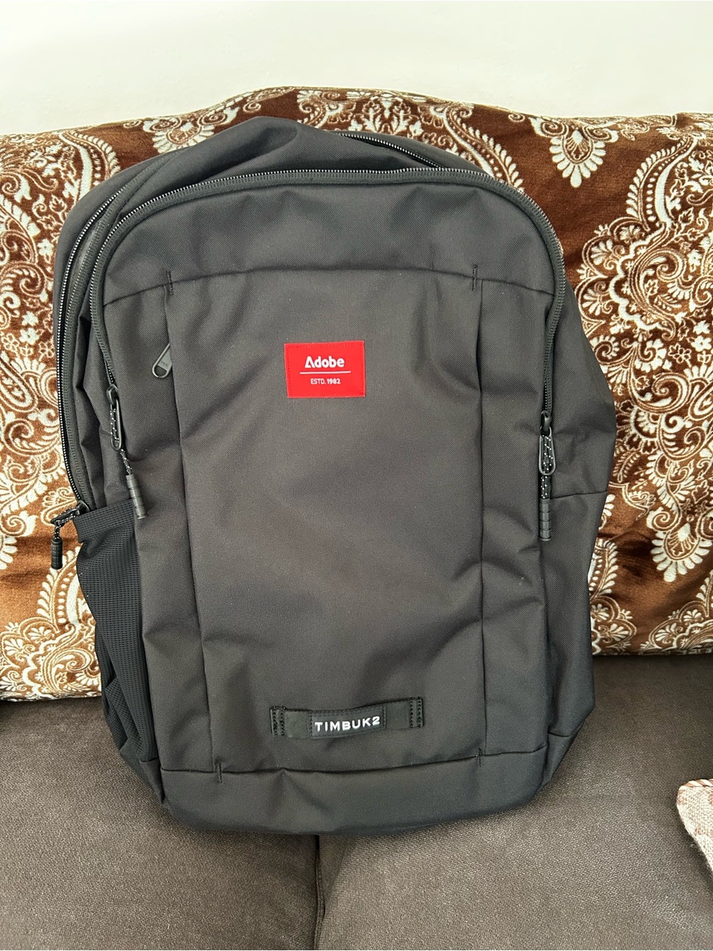 Timbuk2 Parkside Eco Laptop Backpack Black Adobe Corporate Edition Brand New